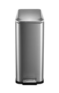50L Slim Stainless Steel Kitchen Trash Can O678