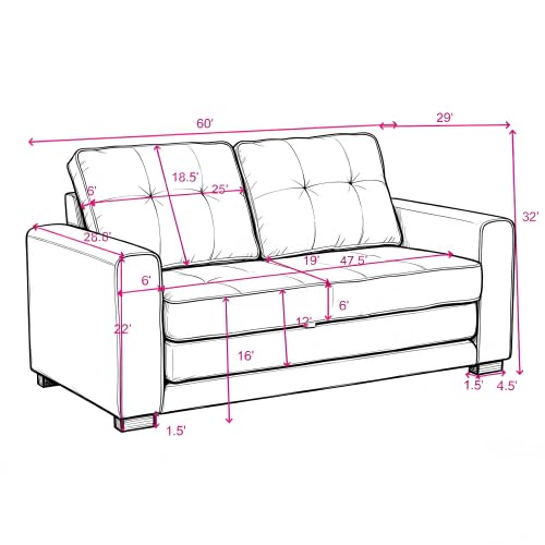 Convertible Futon Sofa Bed V209