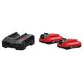 2Ah Lithium Ion Battery 2-Pack and Charger Starter Kit L836039