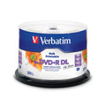 DVD+R DL 8.5GB 8X Hub Printable Discs 50 Pack Z353072