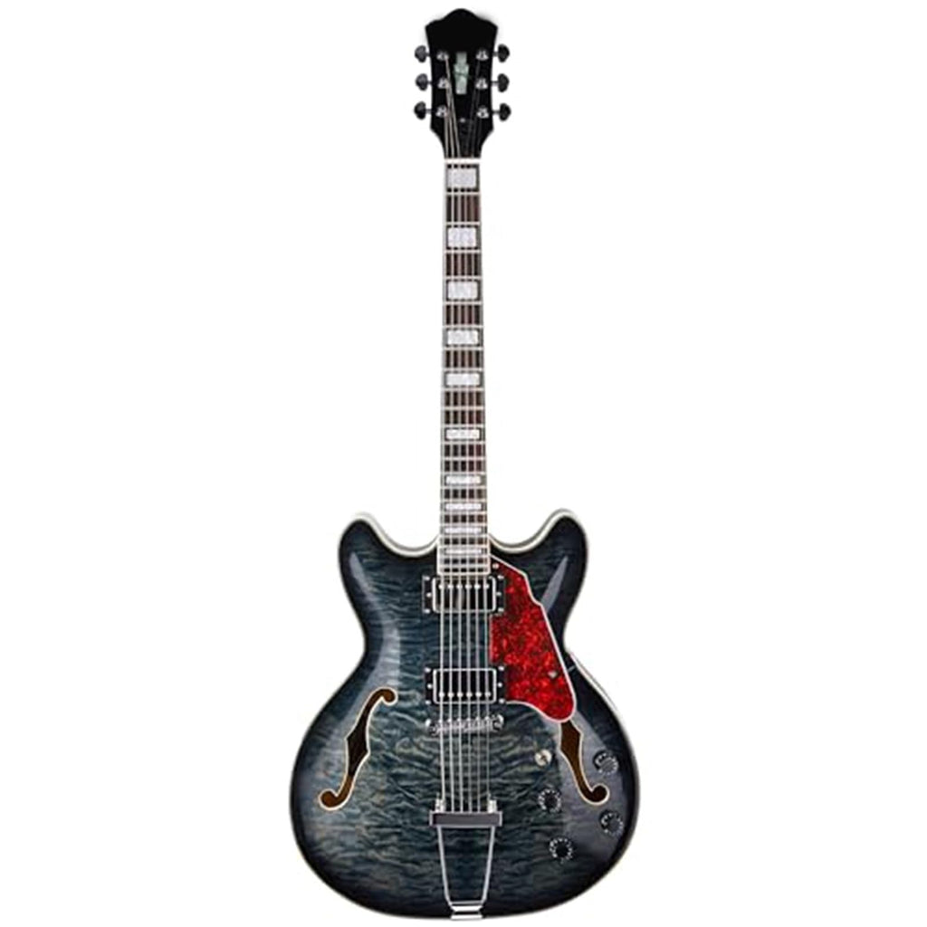 Semi Hollow Electric Guitar with Case H933