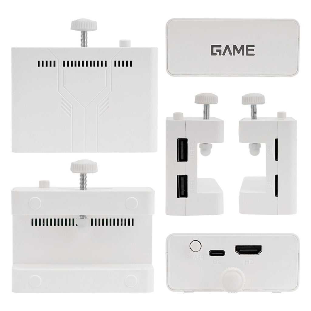 Retro Game Console 4K HD Wireless TV Stick Dual Handle Portable C4827