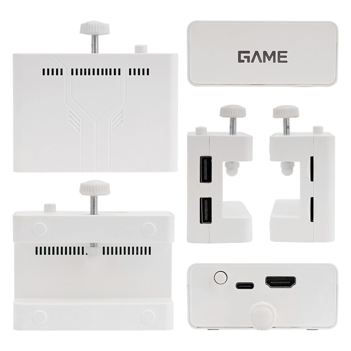 Retro Game Console 4K HD Wireless TV Stick Dual Handle Portable C4827