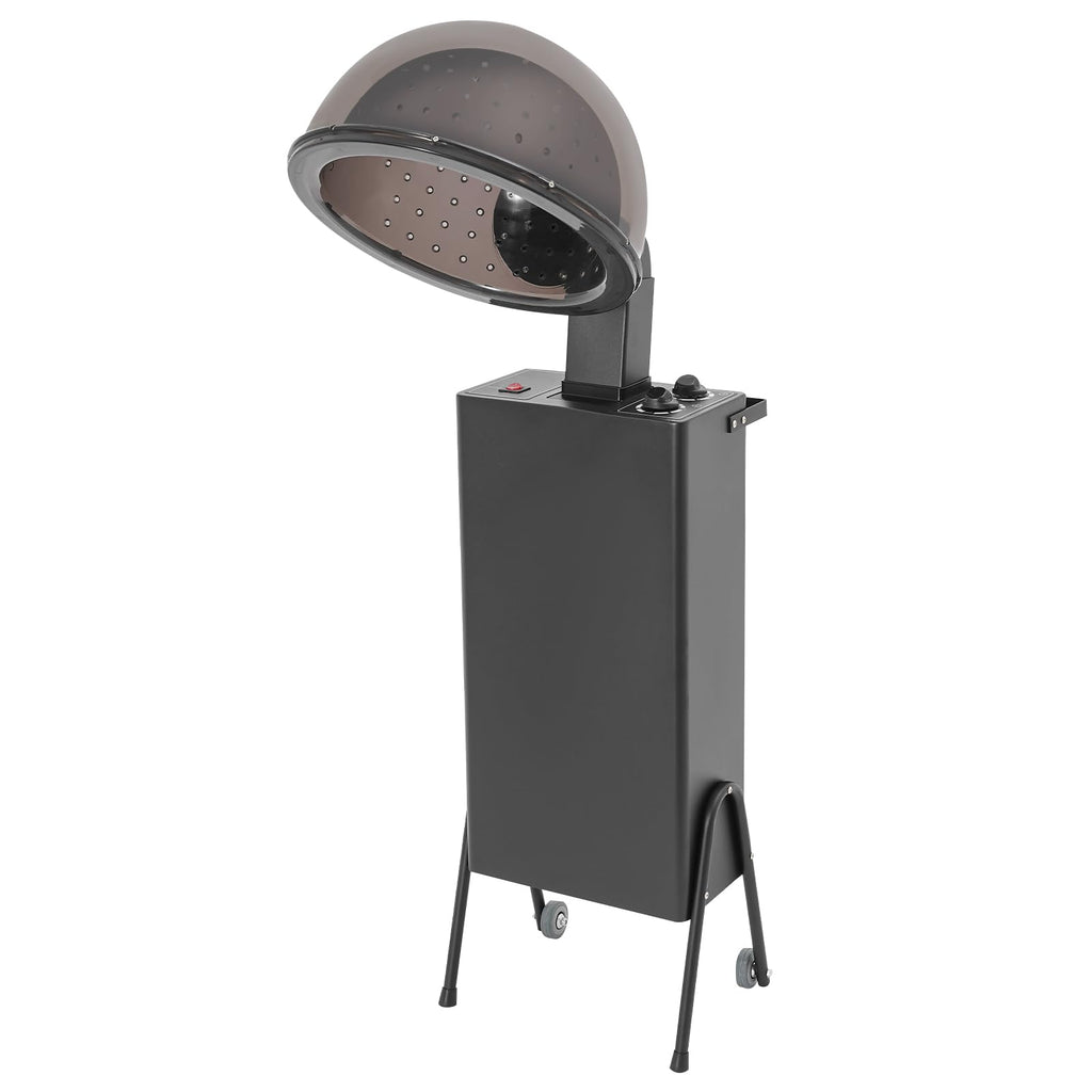 Black 1200w Hooded Hair Dryer with Timer X225874