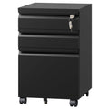 3 Drawer Mobile File Cabinet with Lock J7338