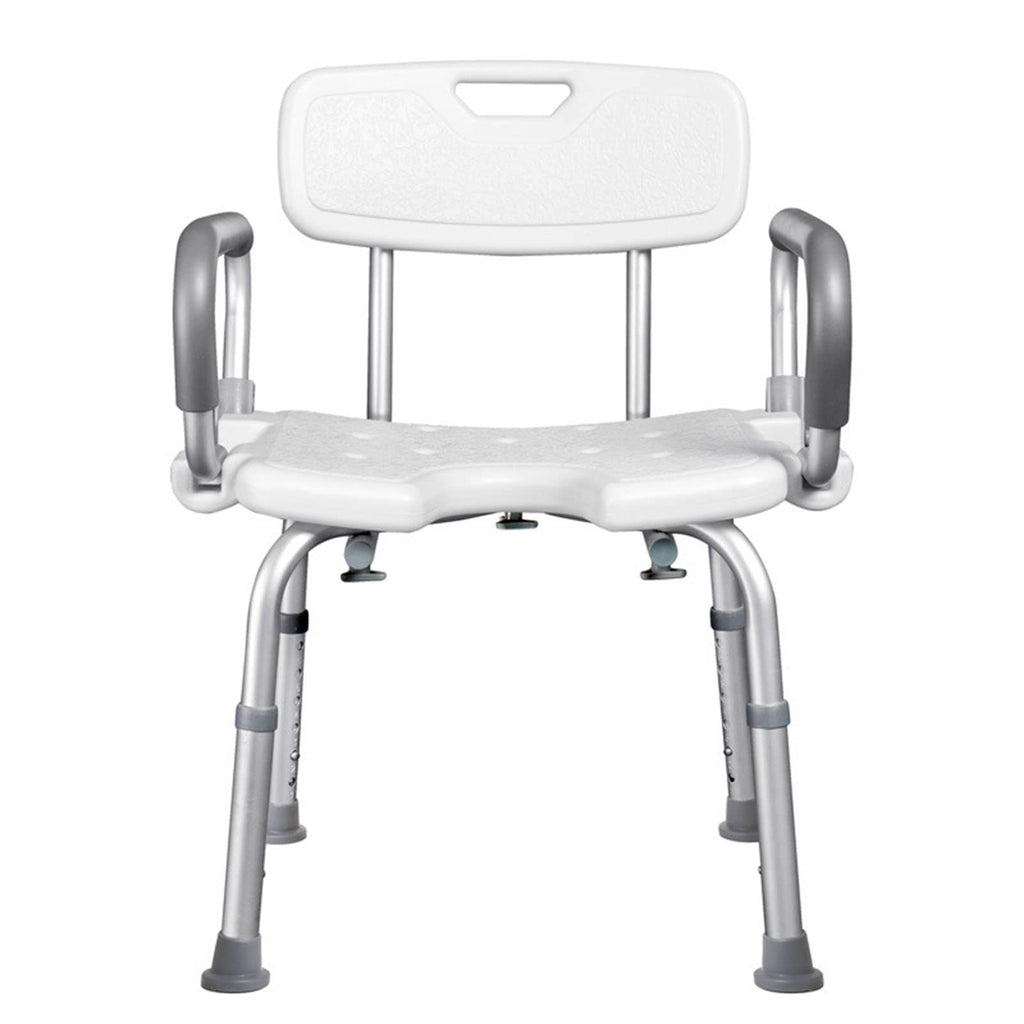Padded Shower Chair with Arms and Back W295