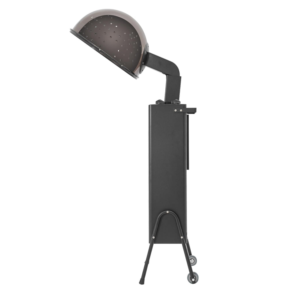 Black 1200w Hooded Hair Dryer with Timer X225874