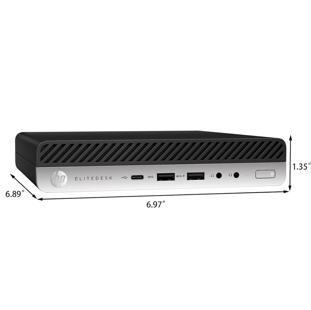 Mini Desktop Computer, Core i5-9500T, 16GB DDR4 RAM, 512GB SSD, Windows 11 Pro L186