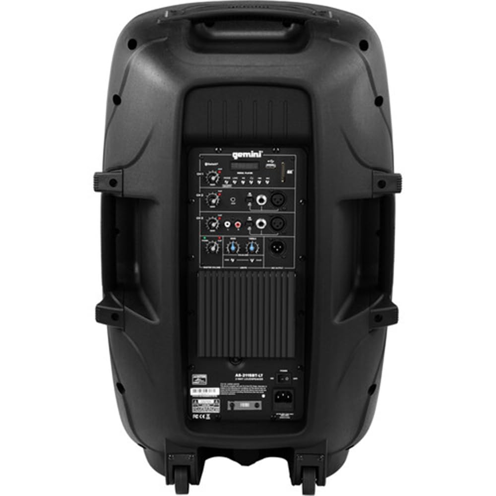 2000W 15" Active Bluetooth Loudspeaker with Stand & Mic E334