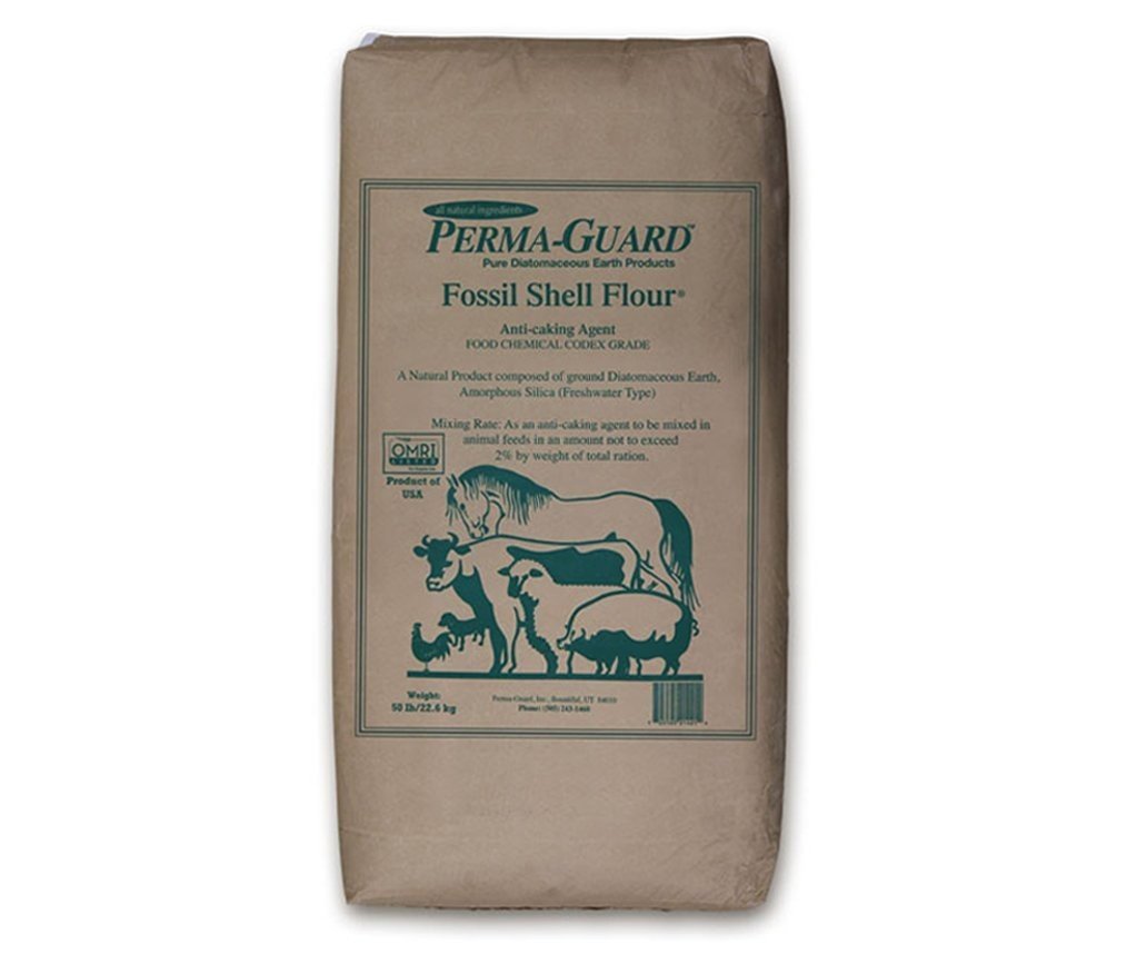 Fresh Water Food Grade Diatomaceous Earth 50-Pound White D8921