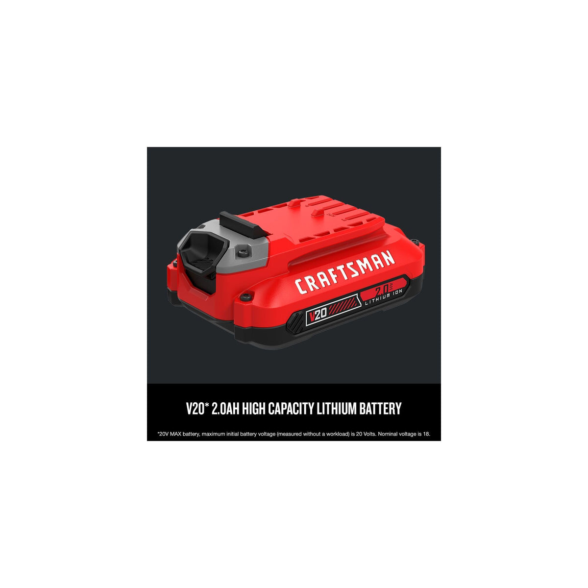 2Ah Lithium Ion Battery 2-Pack and Charger Starter Kit L836039