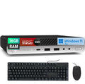 Mini Desktop Computer, Core i5-9500T, 16GB DDR4 RAM, 512GB SSD, Windows 11 Pro L186