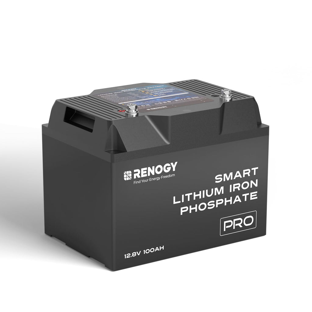 12V 100Ah Bluetooth Self-Heating Lithium LiFePO4 Deep Cycle Battery J50242