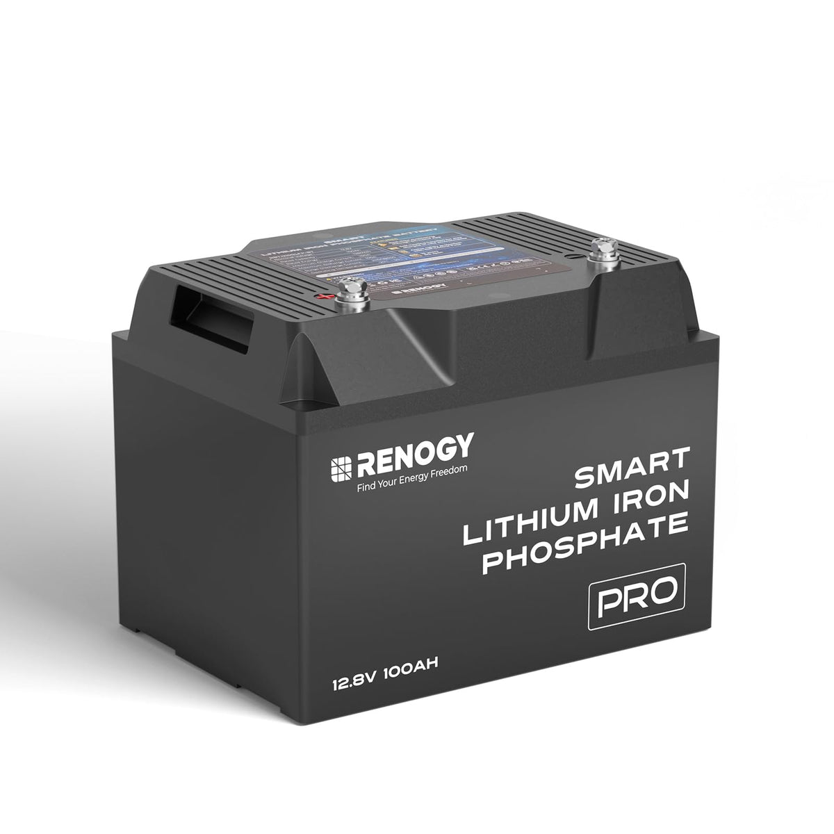 12V 100Ah Bluetooth Self-Heating Lithium LiFePO4 Deep Cycle Battery J50242