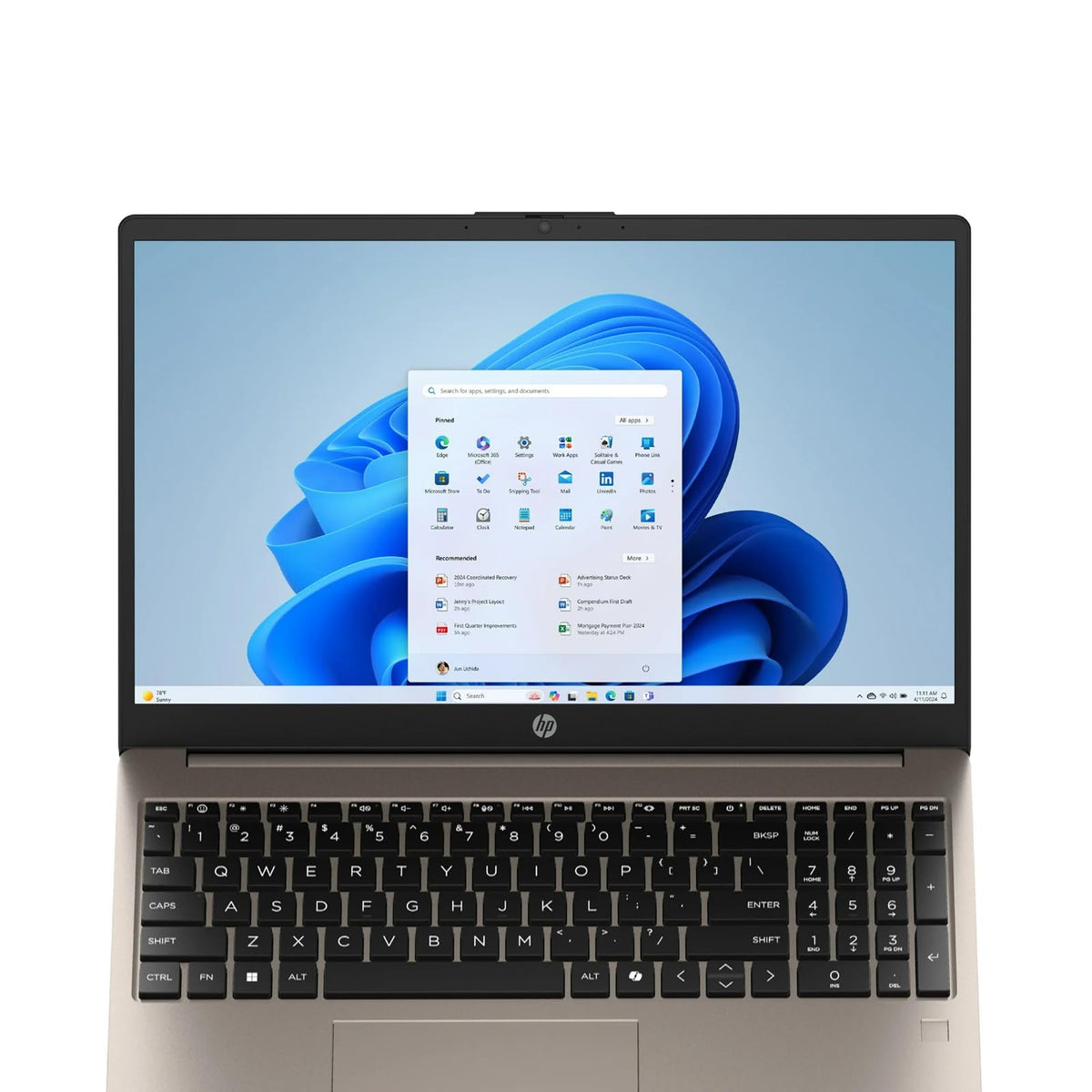 15.6 inch FHD IPS Touchscreen Laptop, Intel Core i3-N305, 8GB DDR4 RAM, 256GB SSD J31689