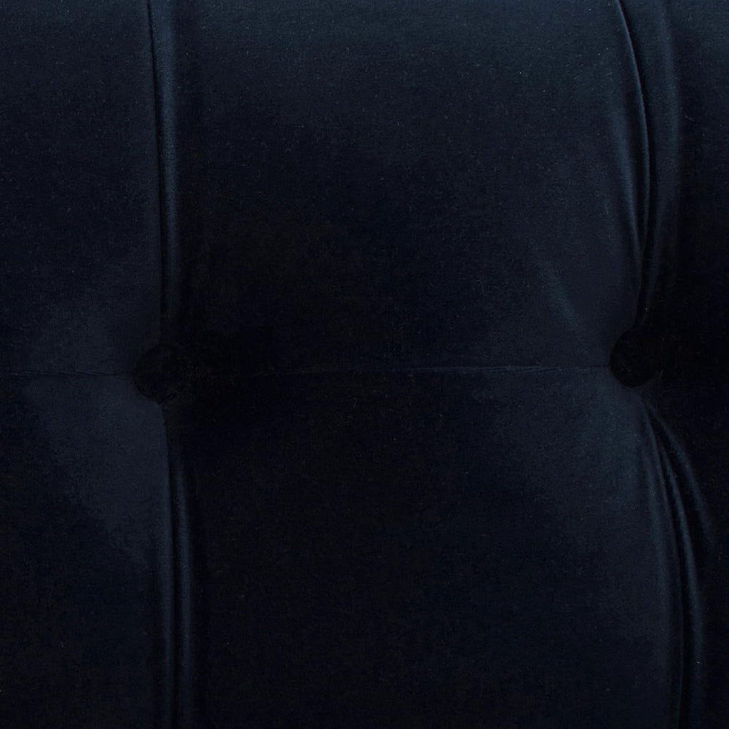 Dark Navy Blue Performance Velvet Tufted Sofa Q50070