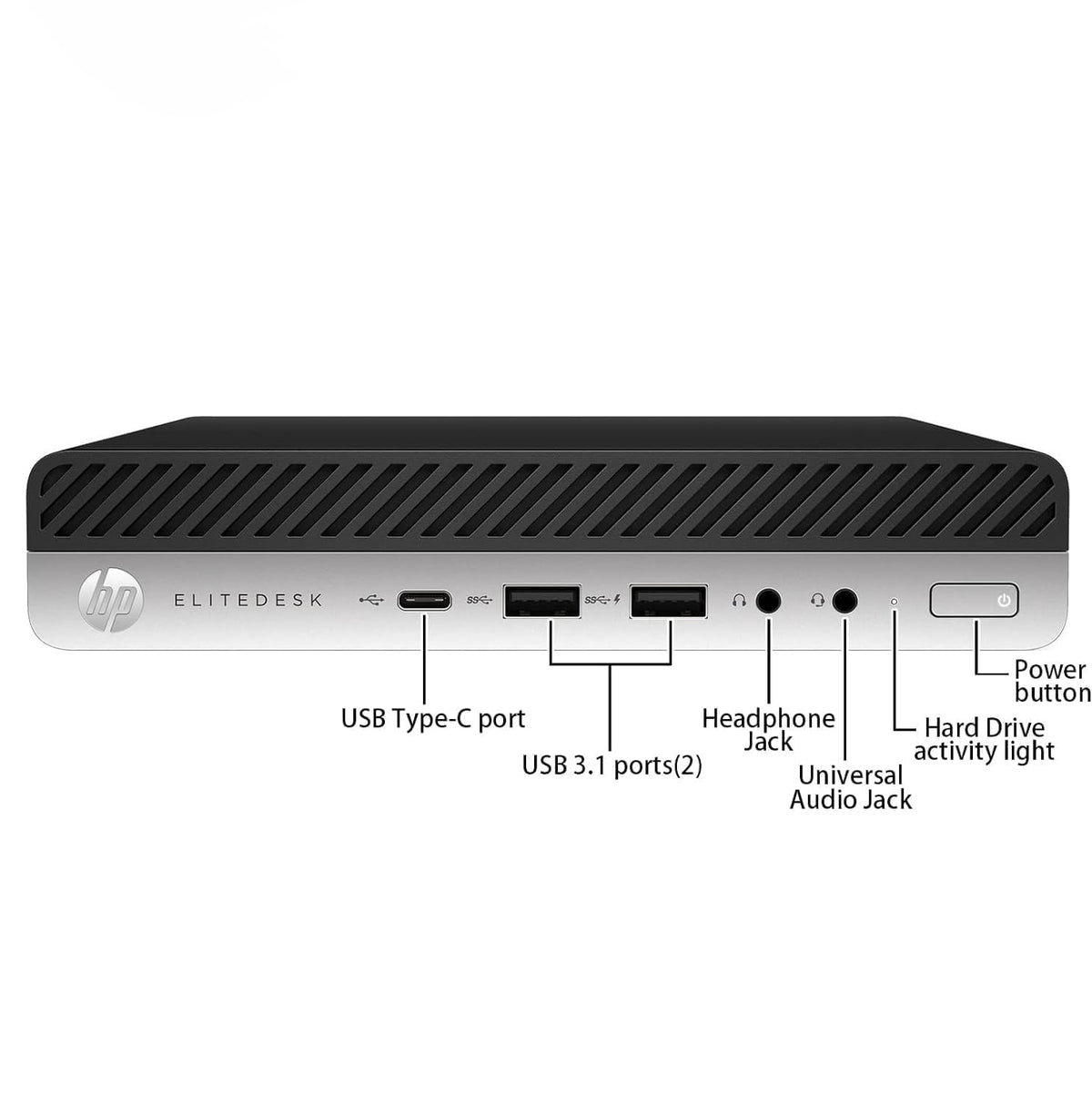 Mini Desktop Computer, Core i5-9500T, 16GB DDR4 RAM, 512GB SSD, Windows 11 Pro L186