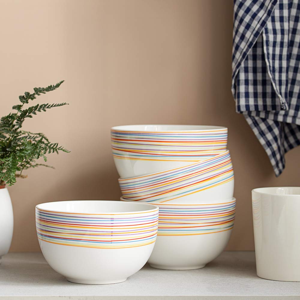 5.8" 30 Ounces Ceramic Bowls Set of 4 Q158027