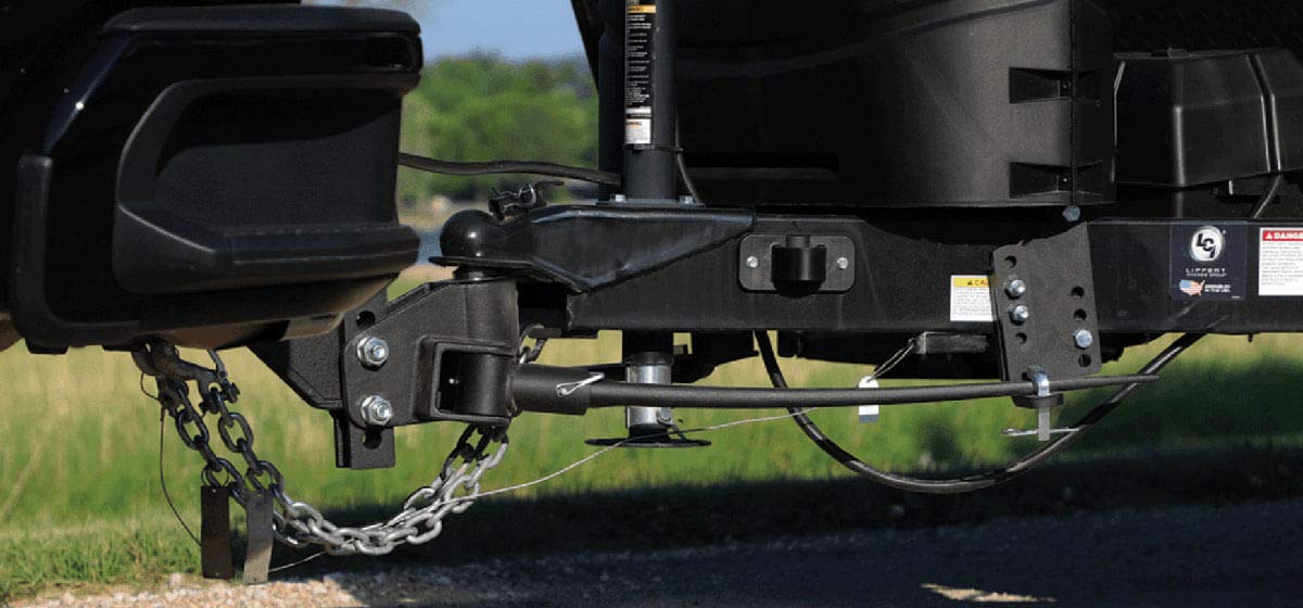 800lbs Weight Distribution Hitch with Sway Control, 9 Hole Shank, Black I83132