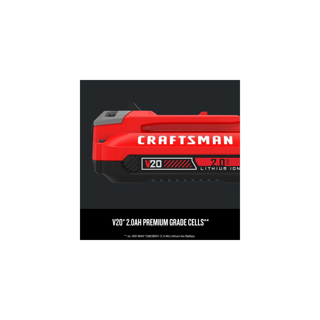 2Ah Lithium Ion Battery 2-Pack and Charger Starter Kit L836039