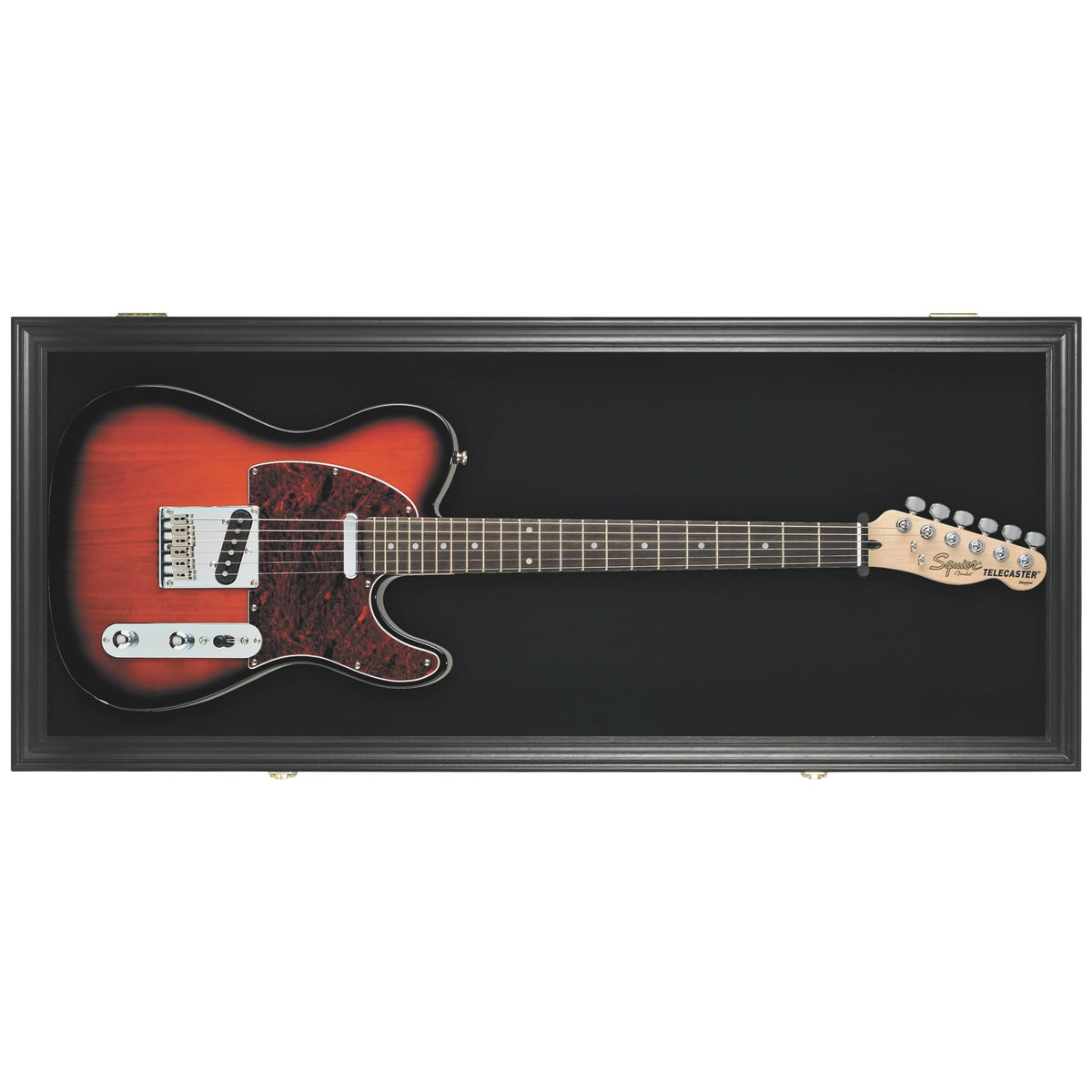 42" Electric Guitar Display Case Cabinet Shadow Box with Lock F970431