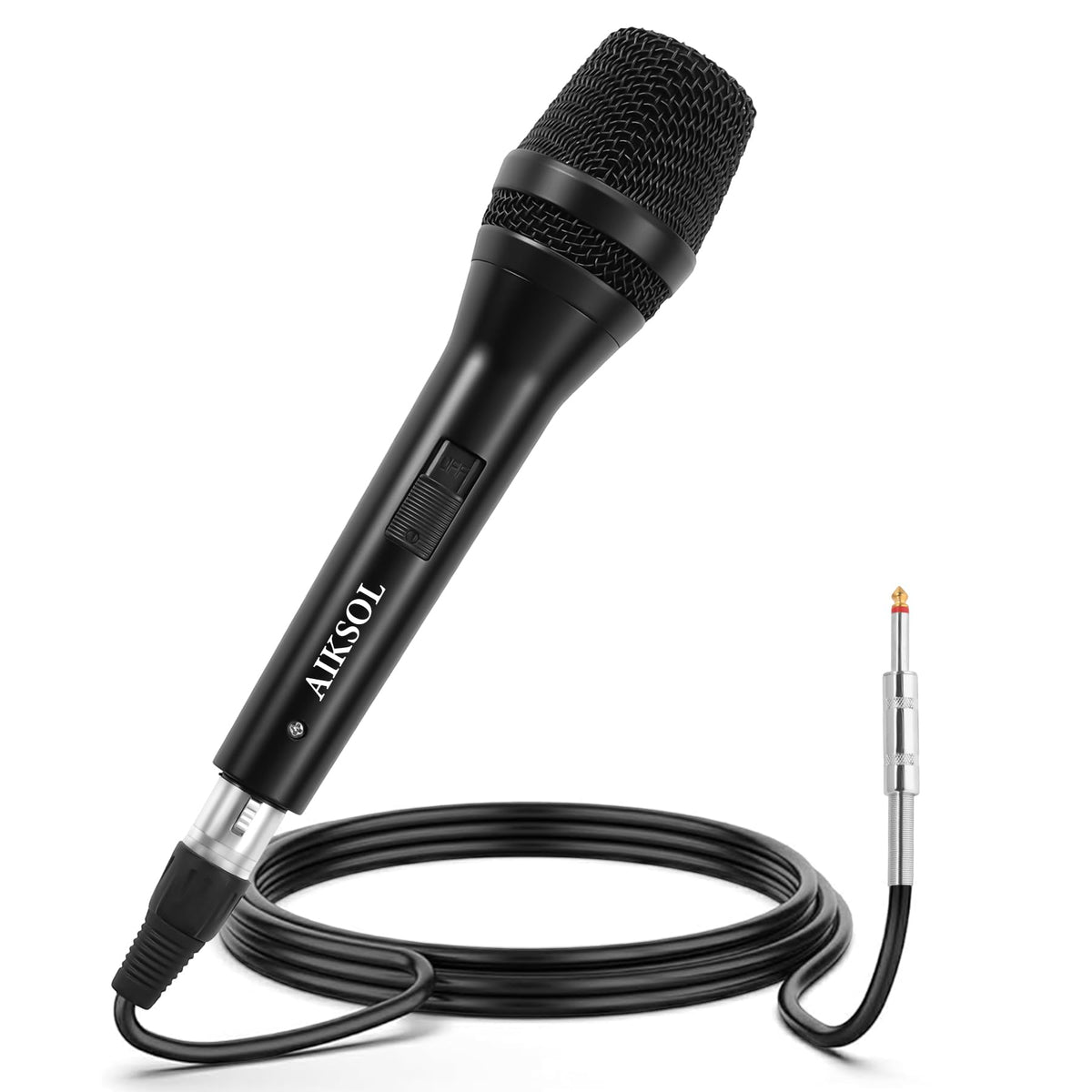 Wired Dynamic Handheld Karaoke Microphone with On and Off Switch Z1051