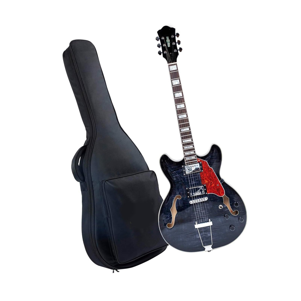 Semi Hollow Electric Guitar with Case H933