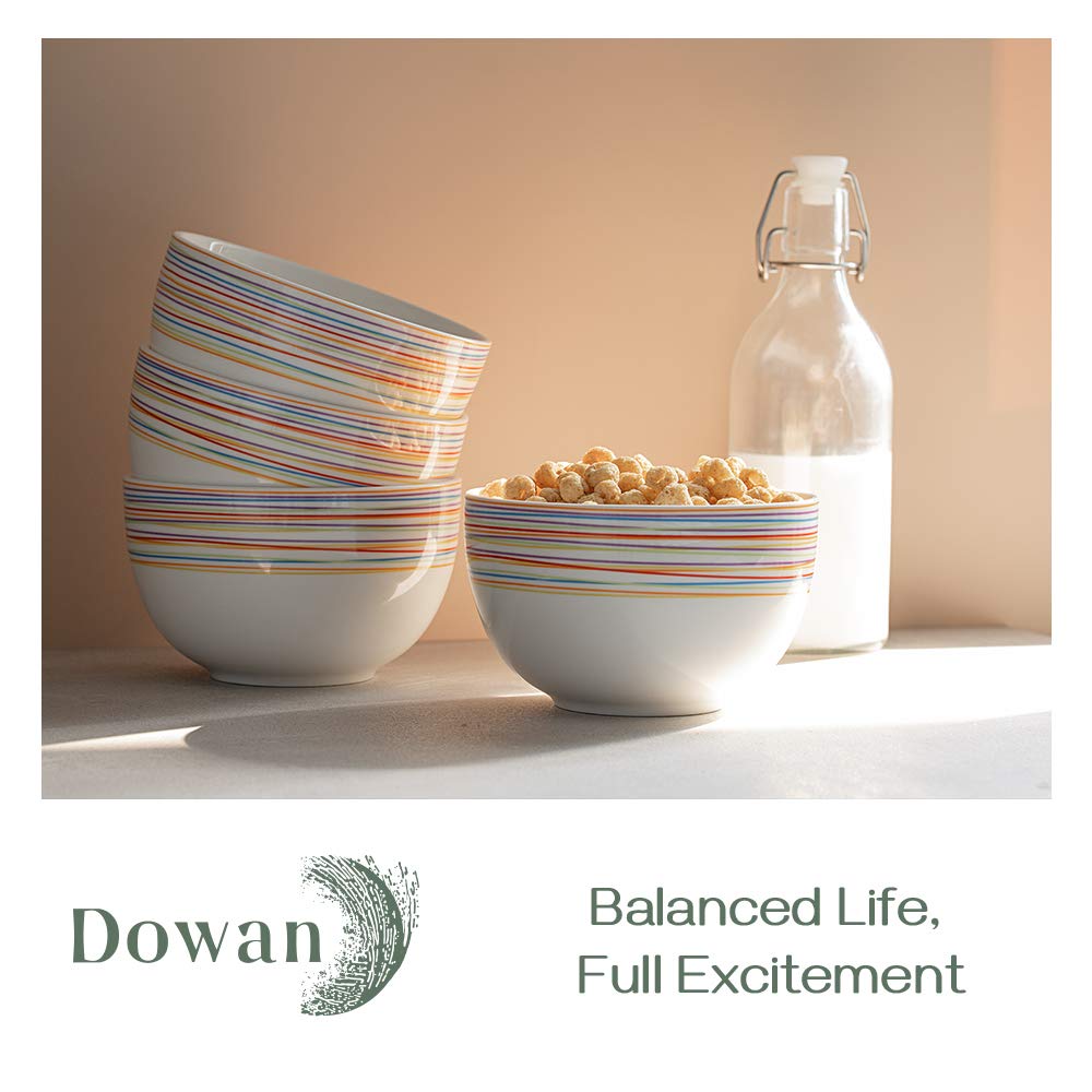 5.8" 30 Ounces Ceramic Bowls Set of 4 Q158027