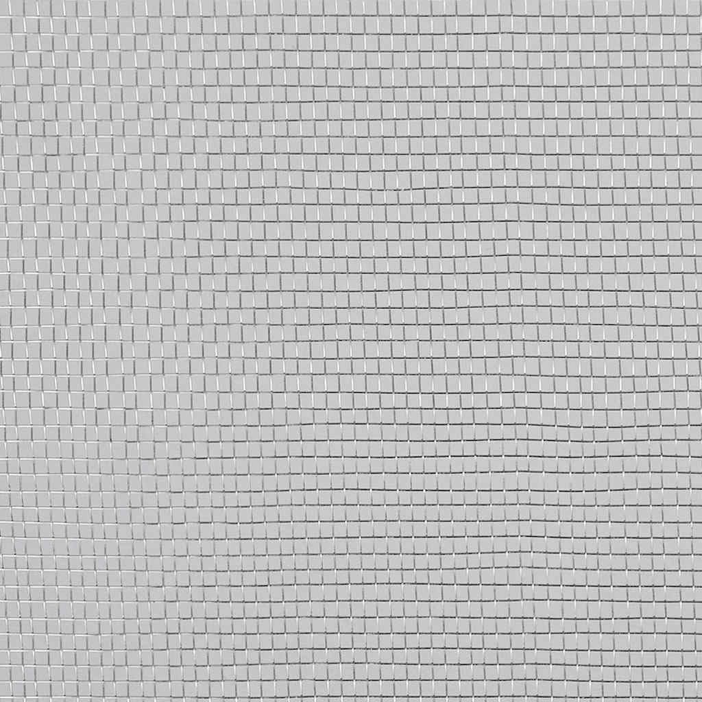 Aluminum Window Screen Roll 39.4x196.9 Inch Silver Mesh Q650