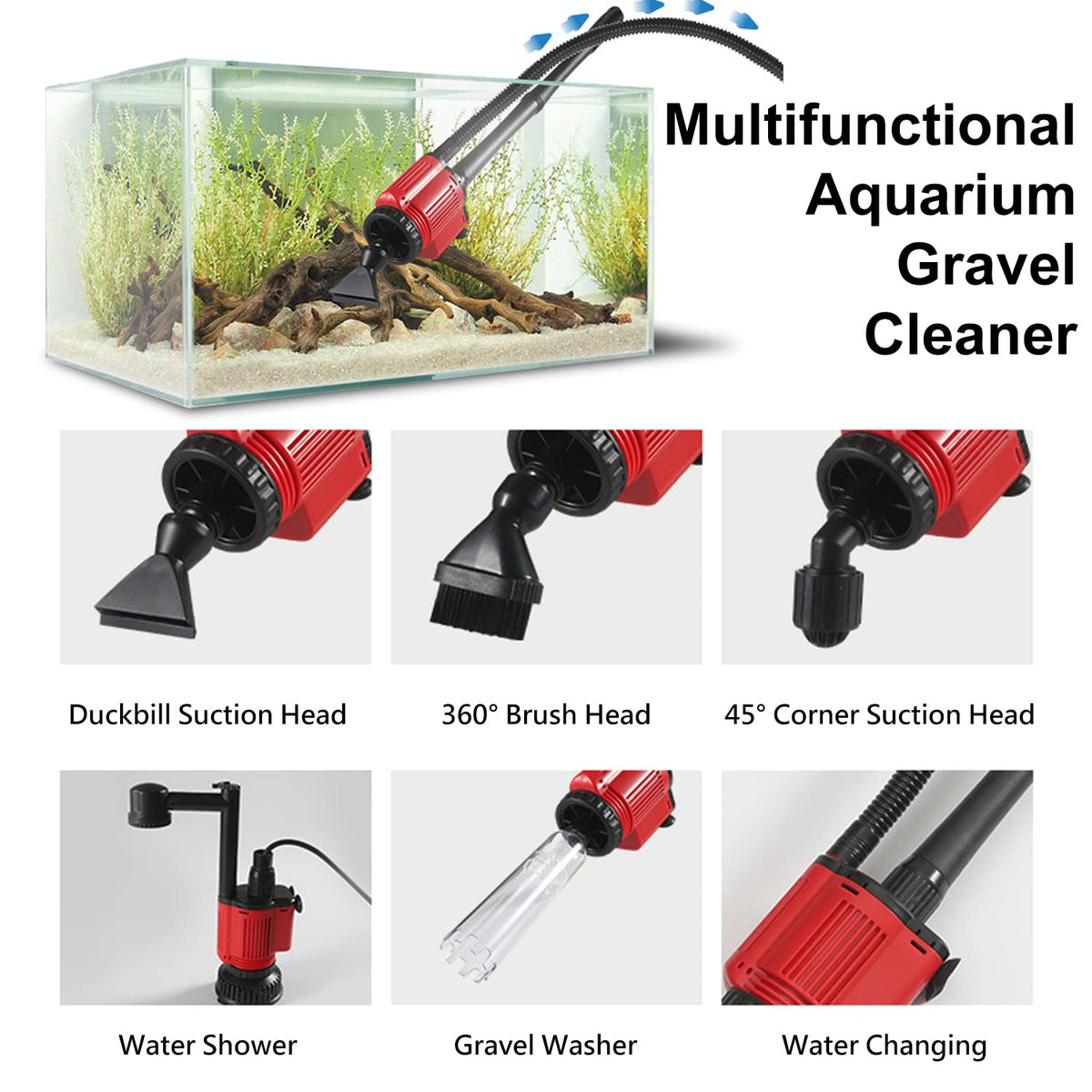 Aquarium Gravel Cleaner Siphon Kit T56321