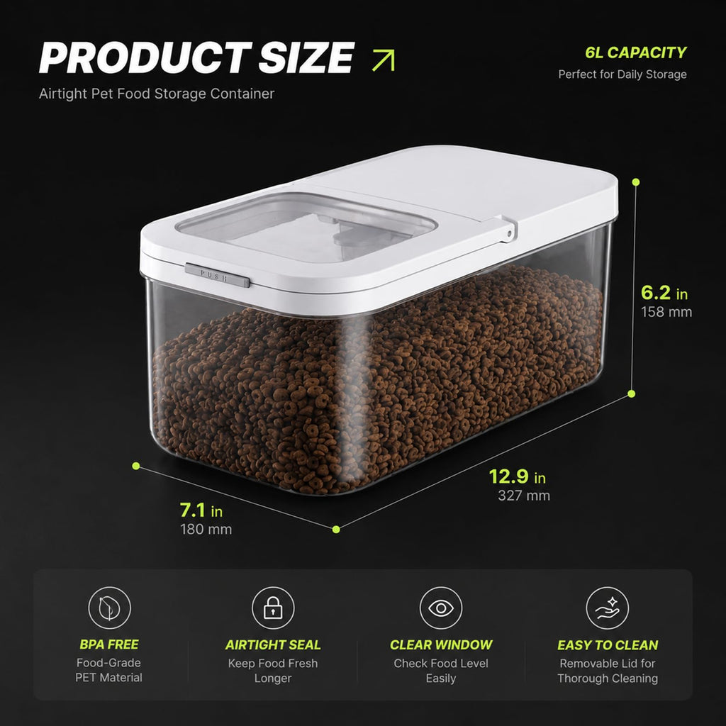 Dog Food Storage Container 10 Lbs B2738
