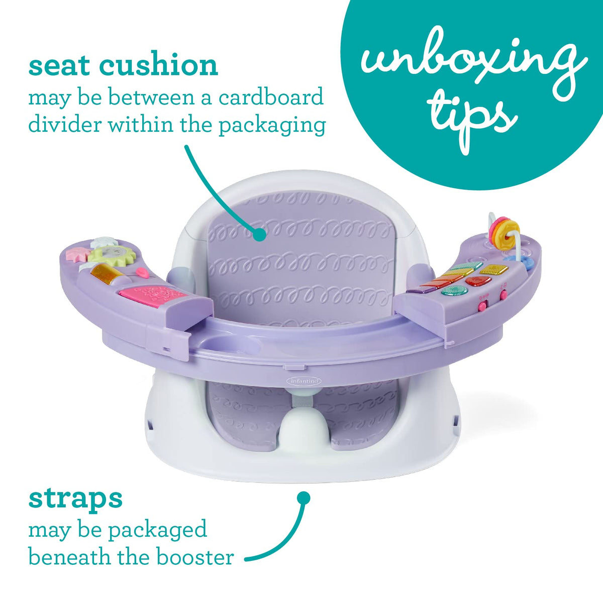 3-in-1 Discovery Seat and Booster with Piano X2789