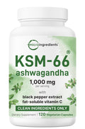 Ashwagandha 1,000mg 120 Veggie Capsules H6299