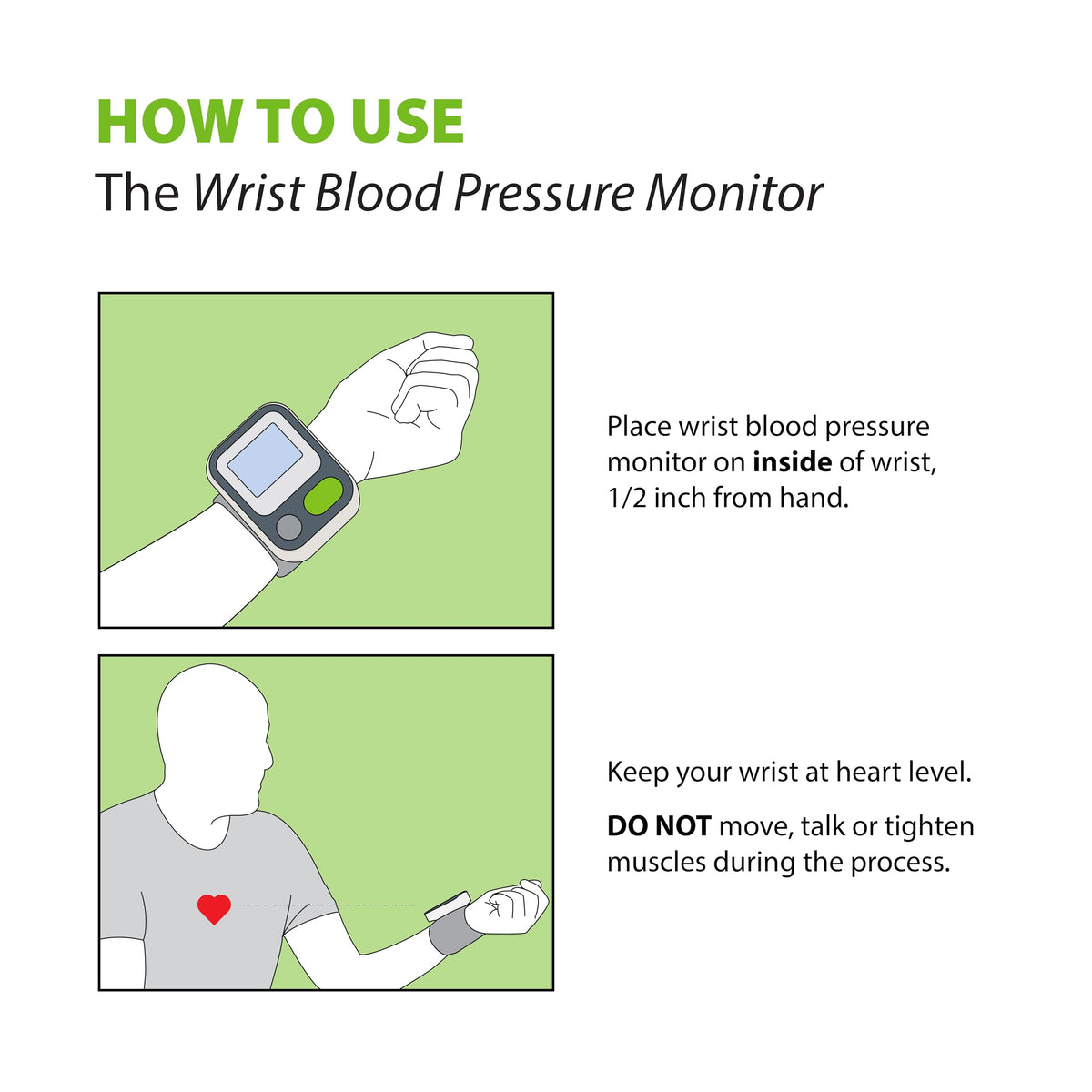 Wrist Blood Pressure Monitor M34123