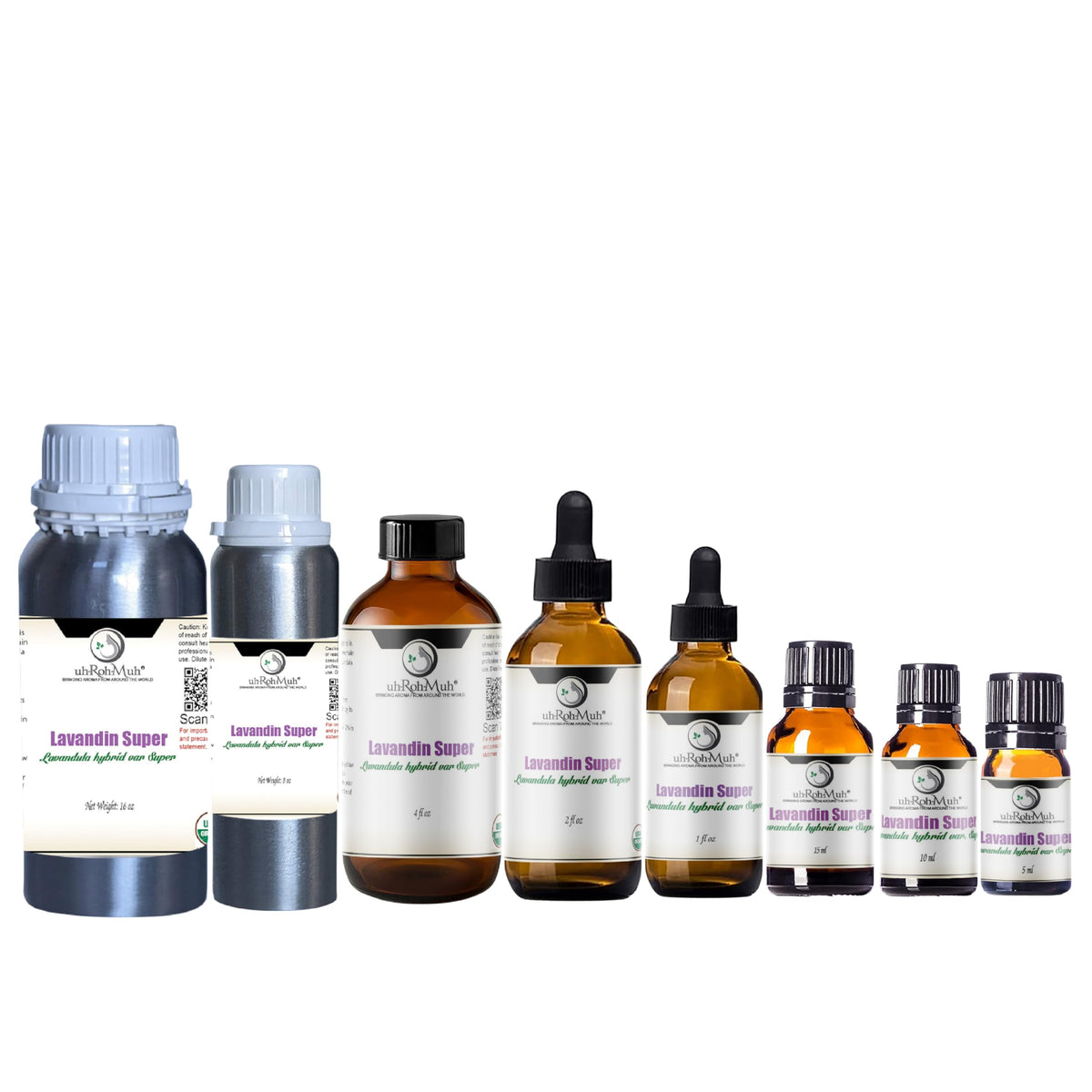 Organic Lavandin Super Essential Oil 4 Fl Oz N67137