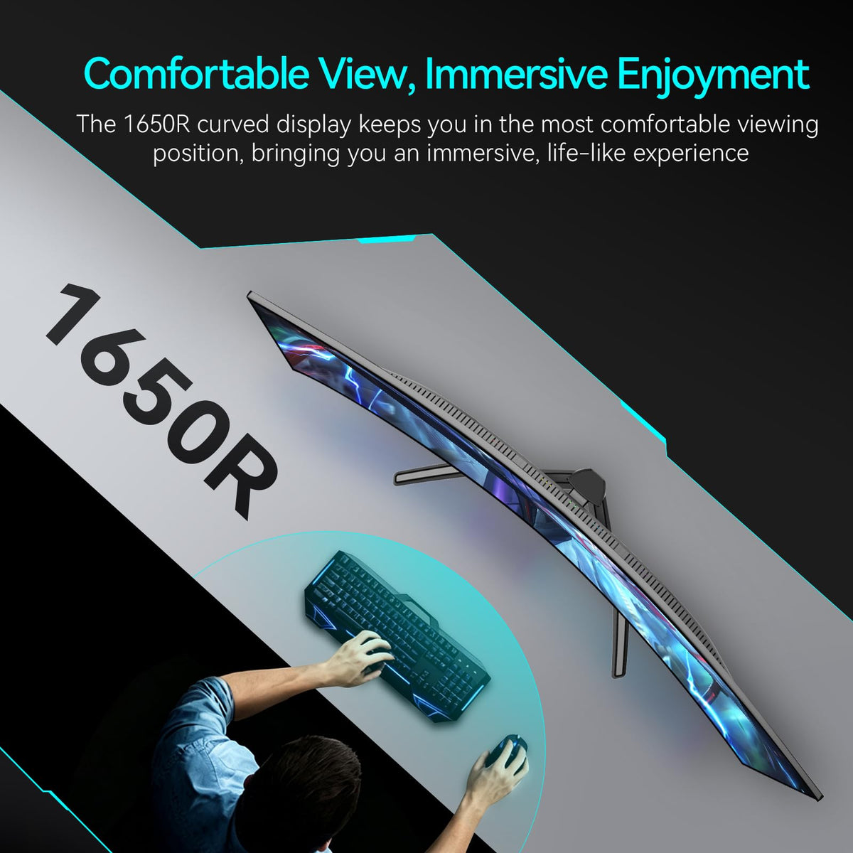 27 Inch 1440P 240Hz Curved Gaming Monitor S9512
