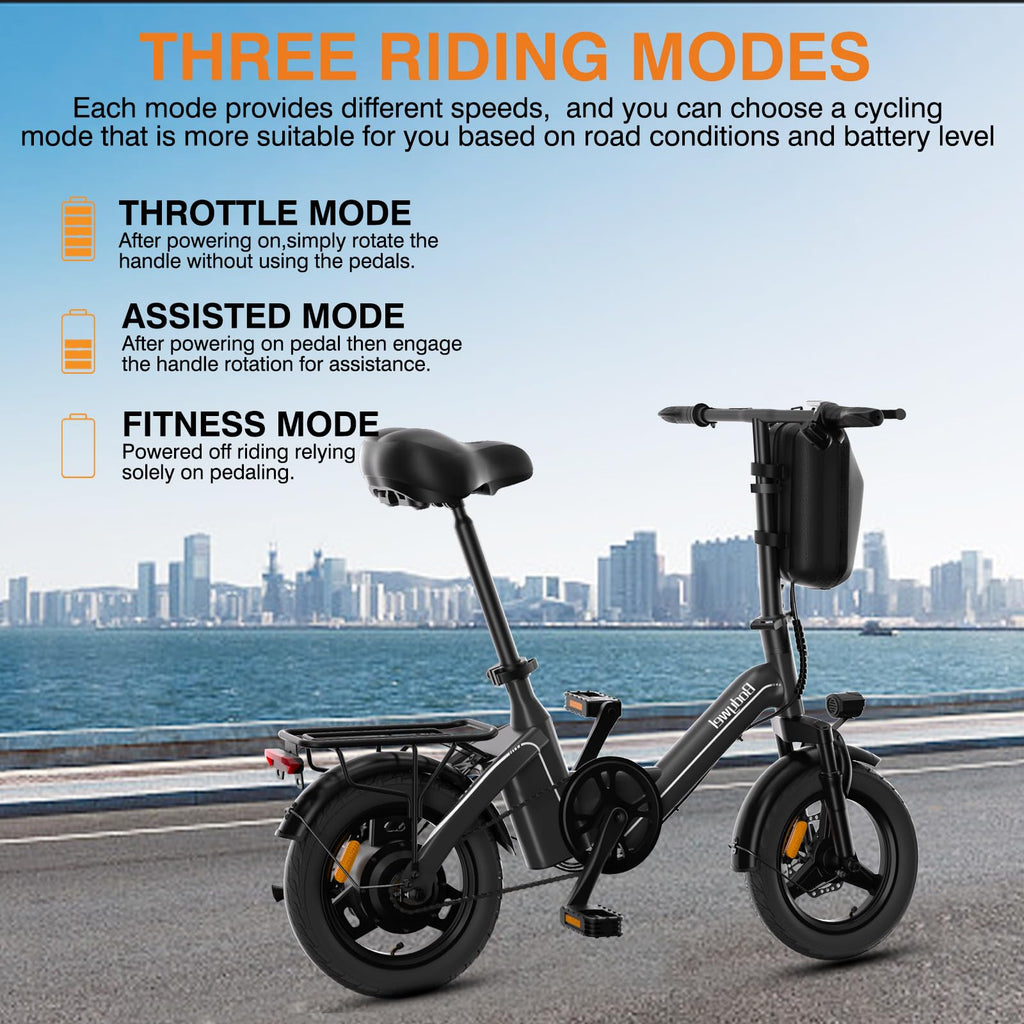 Folding Electric Bike 400W 36V 10Ah 14" P97812