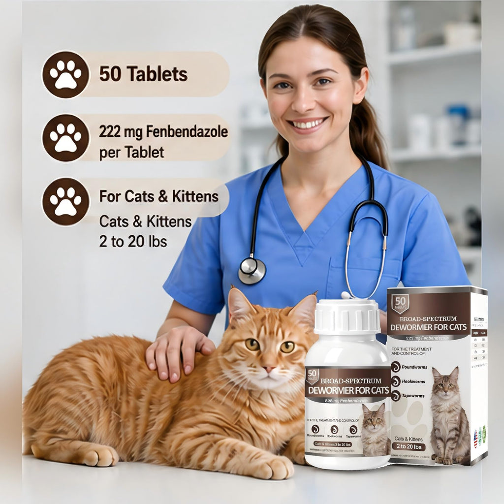 Cat Dewormer 50 Tabs M940