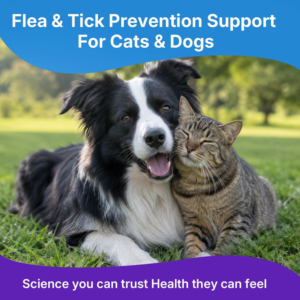 Oral Flea & Tick Support Drops for Dogs & Cats 60ml P43671