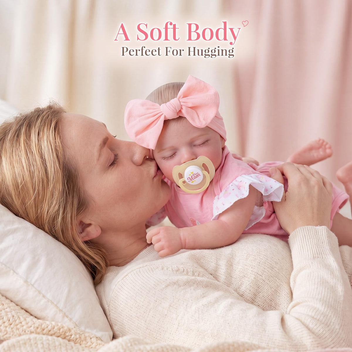 20 Inch Soft Body Realistic Baby Doll Girl D416