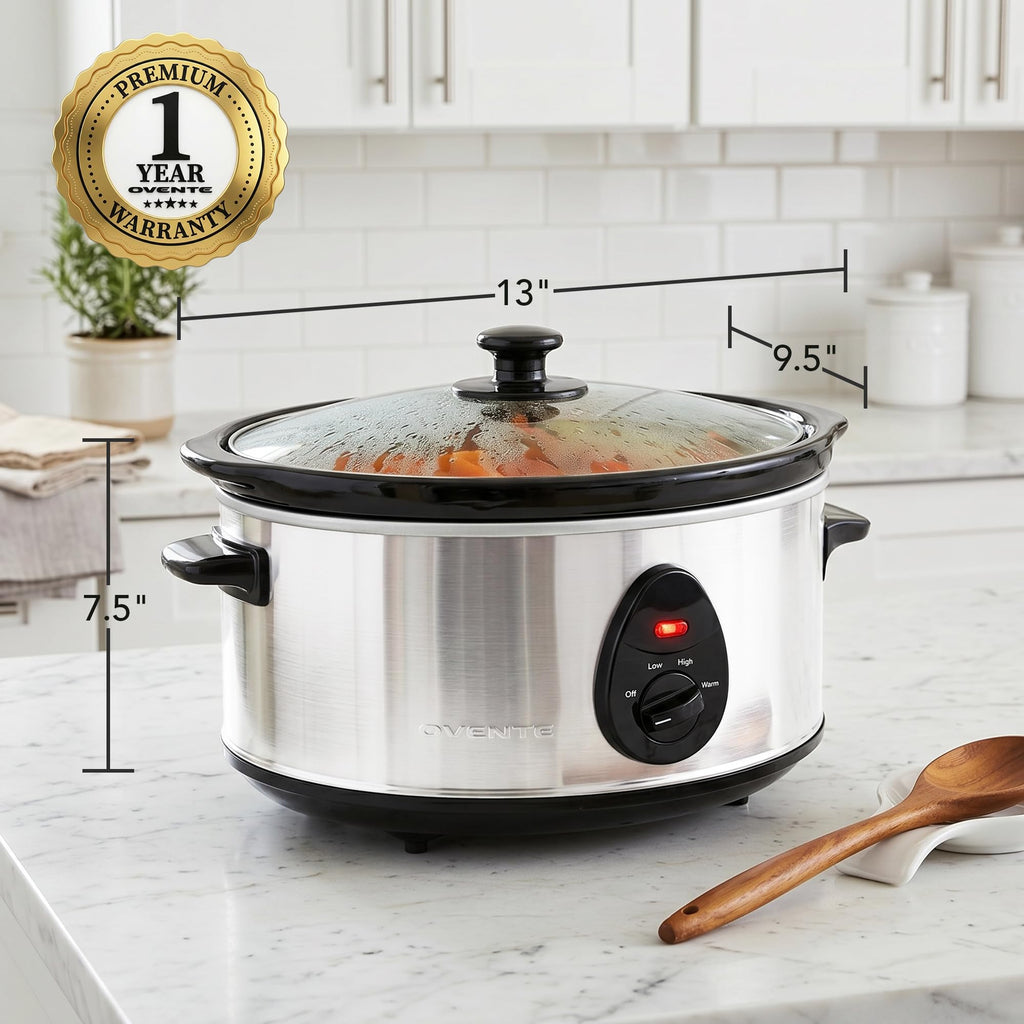 3.7 Qt Electric Slow Cooker C20380
