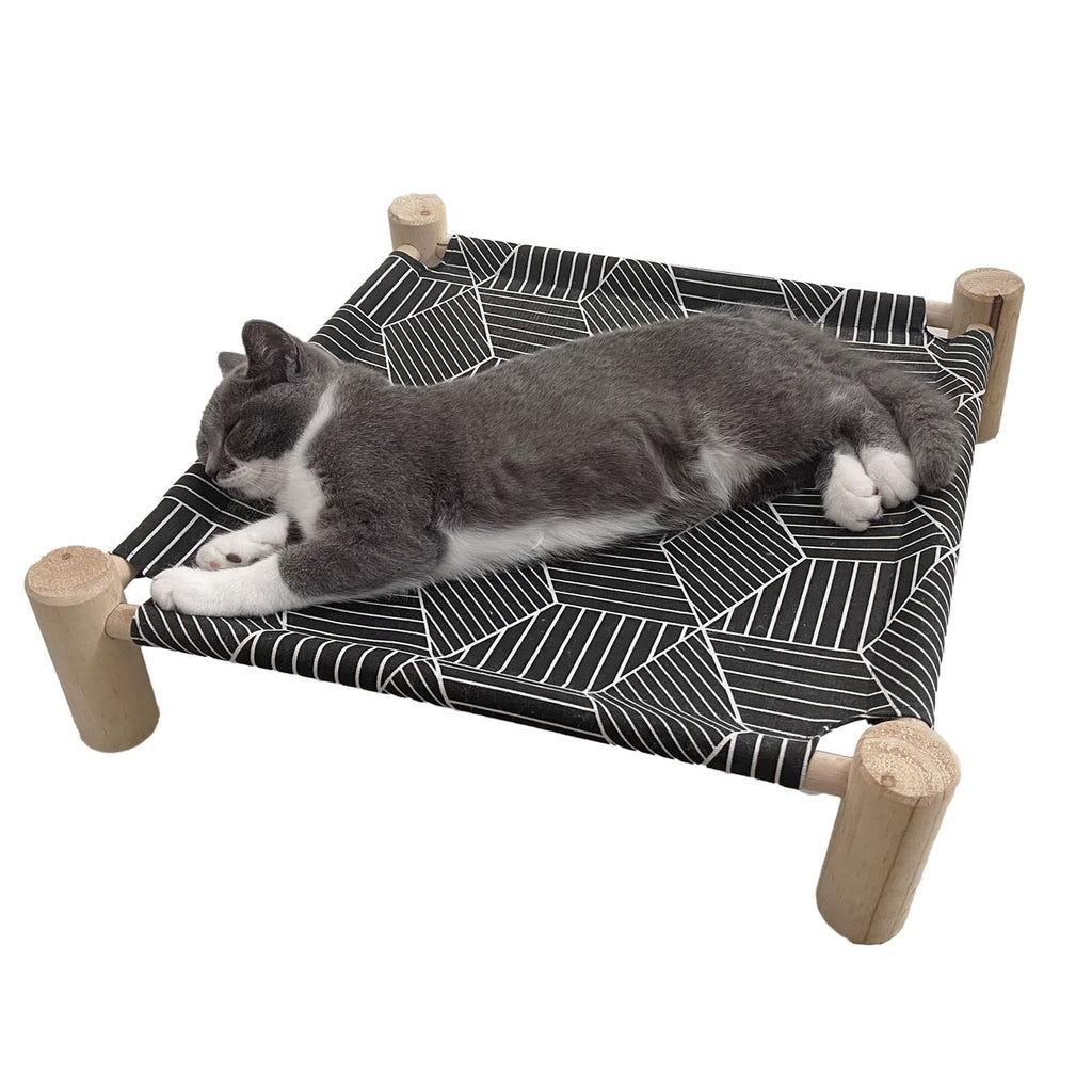 Wooden Elevated Cat Bed U2625