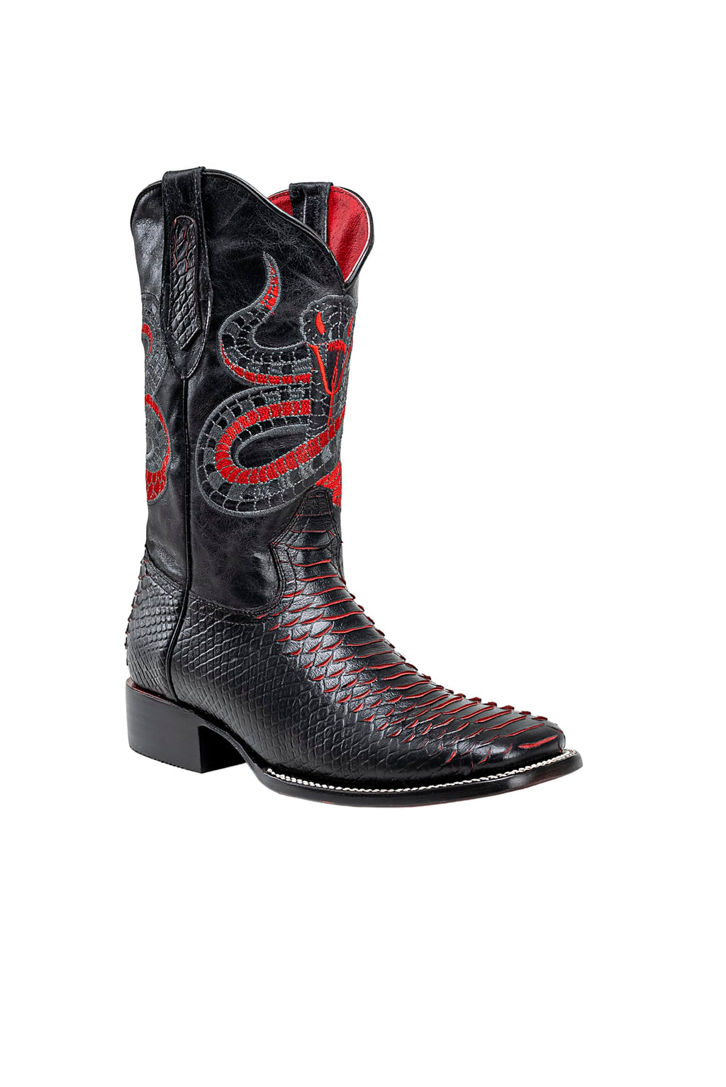 Men's Bi-tone Western Boot with Rubber Cap C146121
