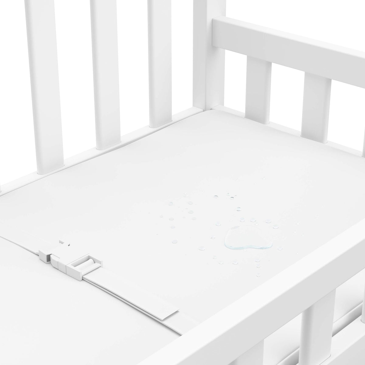 White Changing Table with Changing Pad D293