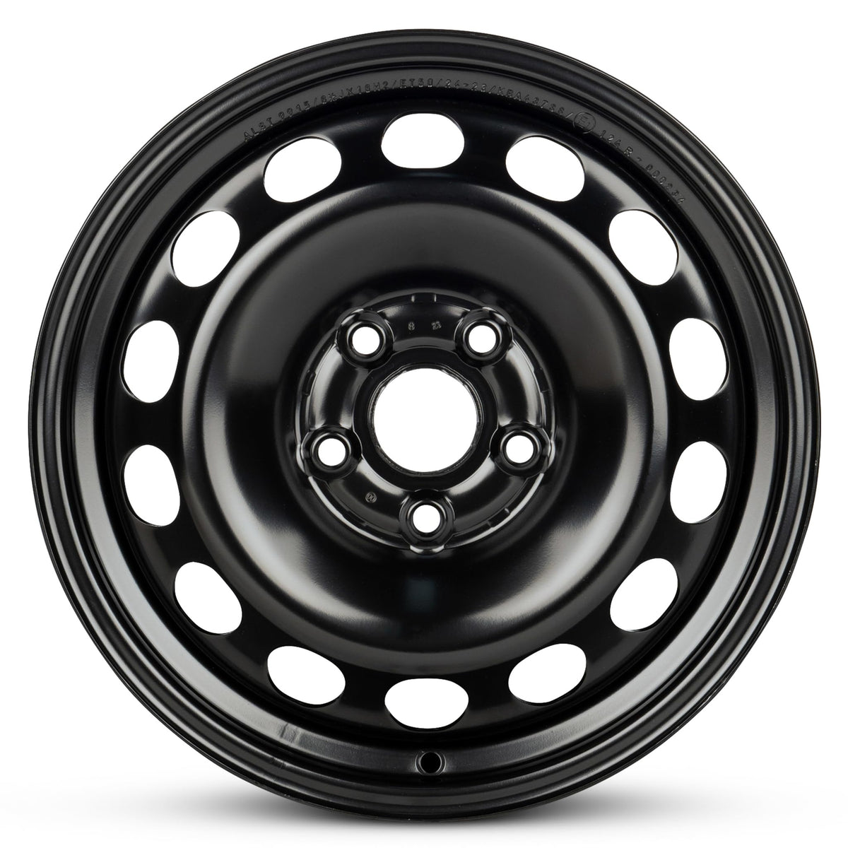 16 Inch Painted Black Rim W773