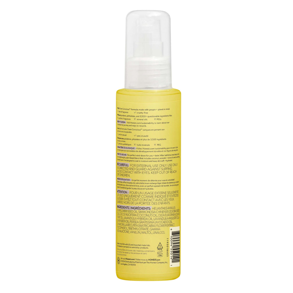 Hypoallergenic Lavender Infused Body Oil 4.0 fl oz J414