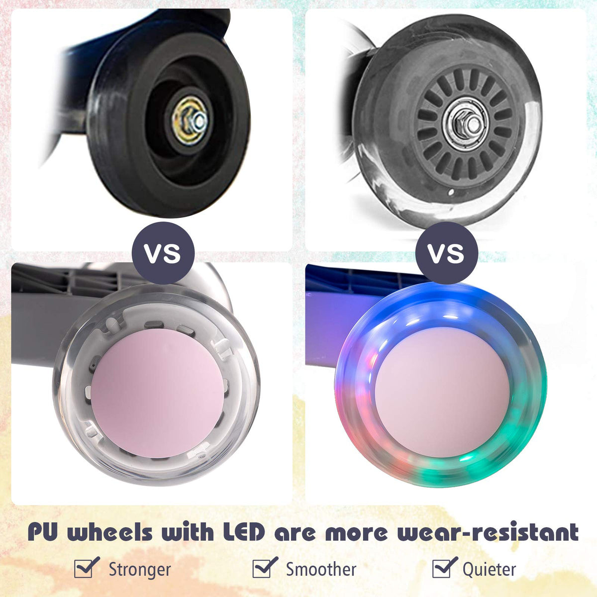 Pink Wiggle Car with LED Flashing Wheels U7020