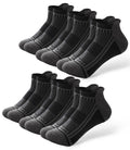 Moisture Wicking Cushioned Athletic Ankle Socks 8 Pack Q27759
