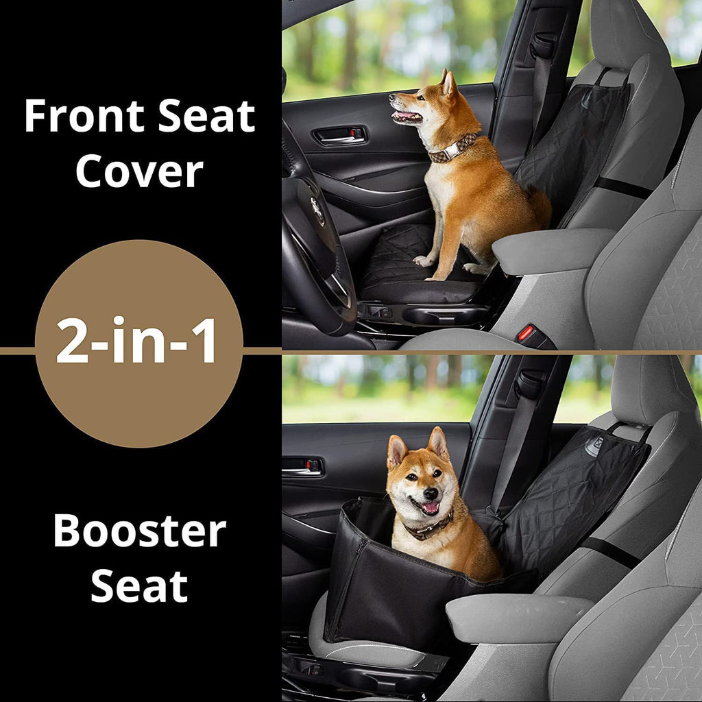 Waterproof 2-in-1 Pet Booster Seat Dog Car Seat Protector J2522