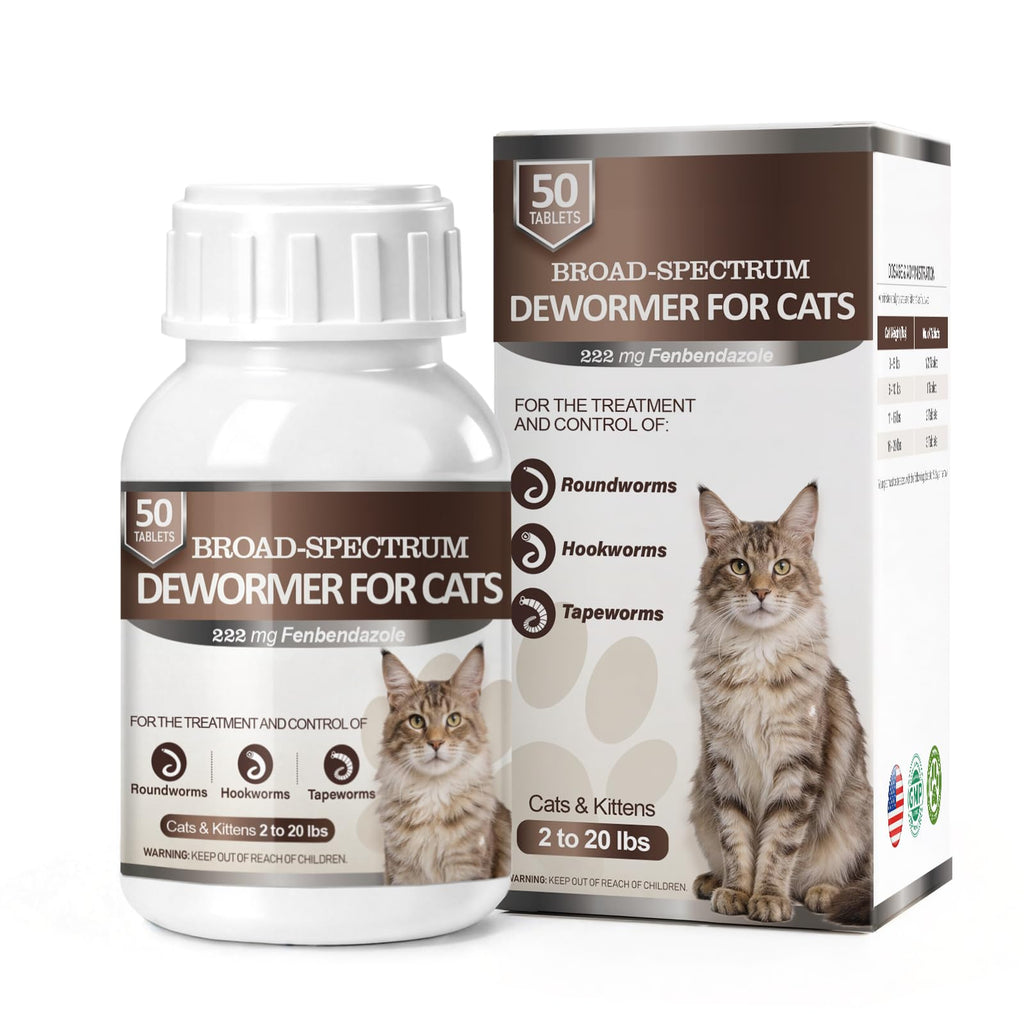 Cat Dewormer 50 Tabs M940